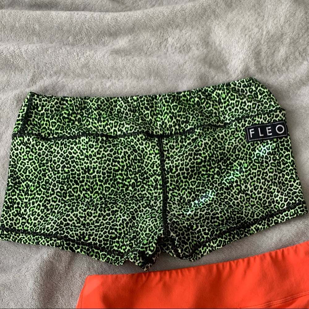 Fleo Leopard  Shorts